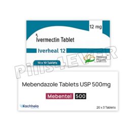 Ivermectin and Mebendazole Tablets Parasite Treatment